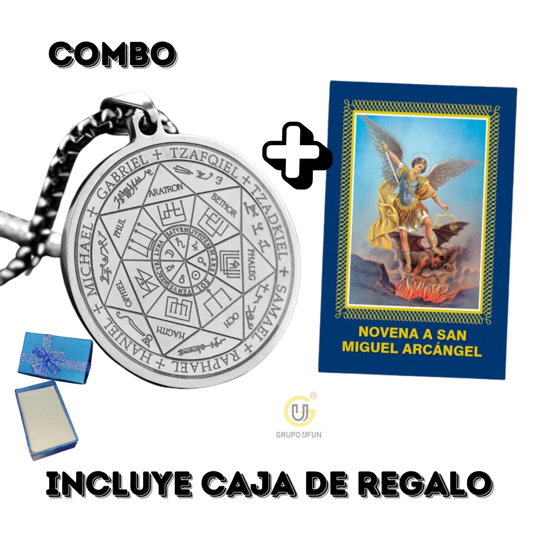 COMBO 7 Arcangeles +Novena+CAJAREGALO DP